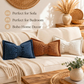 🦋 PROMO LIMITÉE 50% DE RÉDUCTION ! ⚡ Coussin décoratif en chenille forme nœud papillon – Douillet, Décoratif, Bien fini ✨