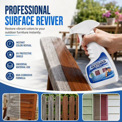 🛡️ 50 % DE RÉDUCTION ! Produit de restauration pour bois toutes saisons – Pénètre en profondeur pour raviver la couleur et créer une barrière protectrice contre les UV et l'humidité. Préservez l'aspect neuf de vos meubles de jardin ! 🌳💪