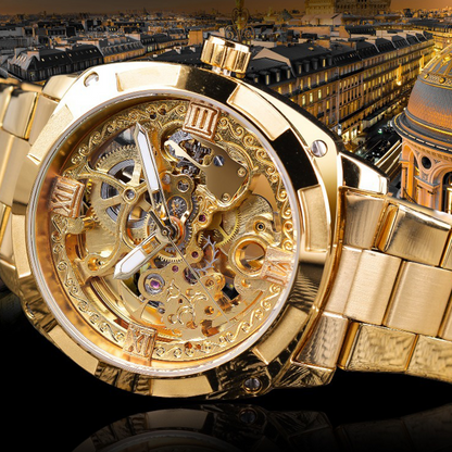 ⌚ 2026 Vente — Plus de 20 500 Vendus!⚙️ Montre Automatique Squelette pour Homme