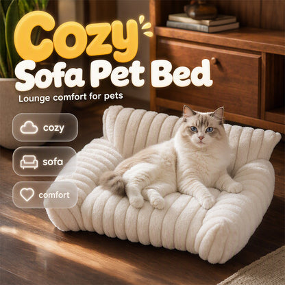 🐾 PROMO 50% DE RÉDUCTION ! 🛋️ Canapé‑Lit Douillet pour Animaux – Enveloppant, Doux, Décoratif ✨