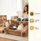 🐾 PROMO 50% DE RÉDUCTION ! 🛋️ Canapé‑Lit Douillet pour Animaux – Enveloppant, Doux, Décoratif ✨