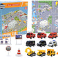 👷 PROMO LIMITÉE 50% DE RÉDUCTION ! ✨ Calendrier de l'Avent Garçon Véhicules Chantier – Ludique, Éducatif 🔧