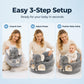👼 PROMO LIMITÉE 50% DE RÉDUCTION ! ✨ Canapé de soutien pour bébé avec motifs de dessins animés – Ergonomique, Stable, Ultra‑doux 🛋️