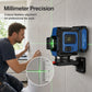🔧 PROMO LIMITÉE 50% DE RÉDUCTION ! ✨ Niveau Laser Vert Auto‑Nivellant 360° – Précis, Robuste 📐