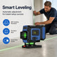 🔧 PROMO LIMITÉE 50% DE RÉDUCTION ! ✨ Niveau Laser Vert Auto‑Nivellant 360° – Précis, Robuste 📐