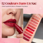 💄 PROMO LIMITÉE 50% DE RÉDUCTION ! ⚡ Coffret 12 rouges à lèvres mats mini‑capsule – Hydratant, Longue tenue, Toutes occasions ✨