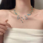 💖 PROMO LIMITÉE 50% DE RÉDUCTION ! ⚡ Collier Pendentif Multi‑Rangs pour Femme – Éclatant, Élégant, Polyvalent ✨