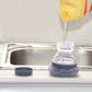 🛒🧽 50 % DE RÉDUCTION EN CE MOMENT ! ✨ Brosse de nettoyage avec savon intégré – Nettoyage facile des casseroles et poêles sans salissures inutiles