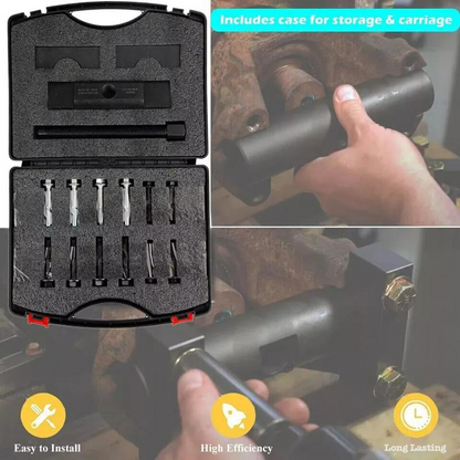 🔧 PROMO LIMITÉE 50% DE RÉDUCTION ! ⚡ Kit Extracteur de Fourche Robuste – Pour camions Classe 6‑8, Boîte de rangement incluse ✨