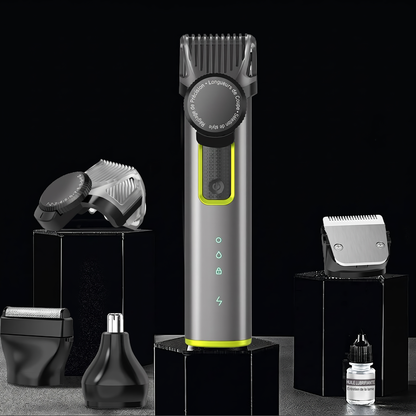✂️ PROMO LIMITÉE 50% DE RÉDUCTION ! ✨ Ensemble de tondeuses à cheveux électriques 4‑en‑1 – Polyvalent, Pratique, Durable 🧴