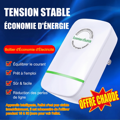 🔥 OFFRE LIMITÉE -50% ⚡ Boîte Économiseur d'Électricité — Réduisez Votre Facture, Sans Effort