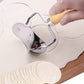 🥟 PROMO 50 % DE RÉDUCTION ! 💣 Découpe‑Pâte à Raviolis Inox – Lame Tranchante, Manche en Bois ✨
