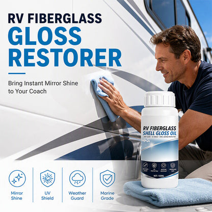 💎 PROMO 50% DE RÉDUCTION ! ✨ Rénovateur Carrosserie Camping‑Car – Ravive la Brillance, Protection UV, Anti‑Intempéries ✨