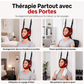 🧘 PROMO 50% DE RÉDUCTION ! ✨ Dispositif de traction cervicale sur porte – Installation Rapide, Brides Réglables, Coussinet Doux ✨