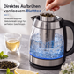 🔥 PROMO LIMITÉE 50% DE RÉDUCTION ! 💧 Bouilloire en verre – Élégante, Pratique, Sécurisée ✨