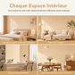 🏠 PROMO LIMITÉE 40% DE RÉDUCTION ! ✨ Papier Peint Autocollant 3D Texturé – Épaissi, Facile à Poser, Décoratif 🎨