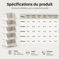 🛒 PROMO LIMITÉE 60% DE RÉDUCTION ! ✨ Organisateur pliable à roues – Mobile, Compact, Polyvalent 📦