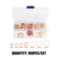 🔧 OFFRE FLASH -50% ⚙️ Rondelles Plates en Cuivre — Résistance à la Corrosion, Surface Lisse, Boîtier Inclus