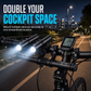 🚴 OFFRE LIMITÉE -50% 🔋 Rallonge de Guidon Vélo — Batterie Externe USB & Support Lampe, Alliage Alu