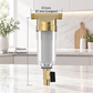 ⏰ PROMO 50% DE RÉDUCTION ! Préfiltre à Sédiments pour Toute la Maison avec boîtier transparent