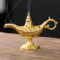 📢📢50% DE RÉDUCTION !! ⏰Brûle-encens Vintage Lampe de Génie Aladdin – Décoration Aromathérapie Inspirée d'Aladdin