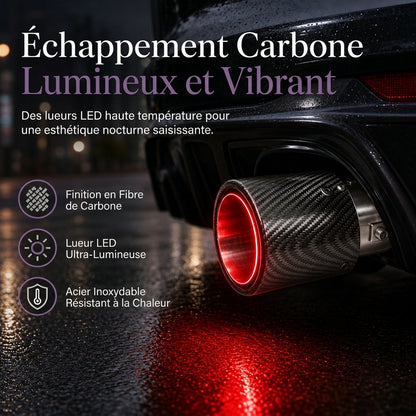 🌟 DERNIÈRE CHANCE -50% ✨ Lueur LED Dynamique — Illumine les Gaz d'Échappement
