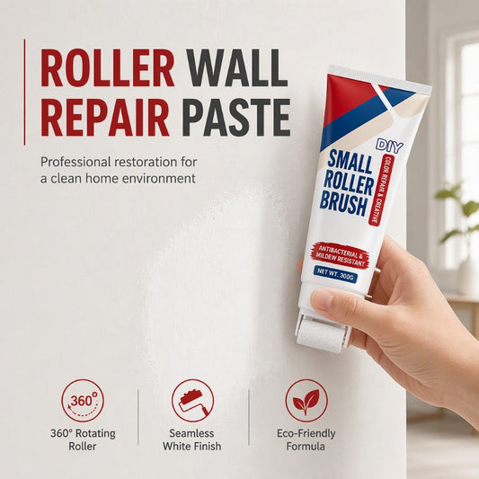 🧱 PROMO LIMITÉE -50% ✨ Pâte de Réparation Murale — Rouleau Intégré, Sans Outil 🖌️