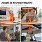 📢 50% DE RÉDUCTION !! ⏰ Support Téléphone Pliable en Silicone — Mains Libres Partout 🚗