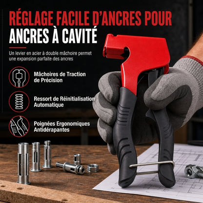🔧 50% AUJOURD'HUI SEULEMENT 🏠 Pince à Chevilles Parois Creuses — Acier Forgé, M3-M8