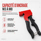🔧 50% AUJOURD'HUI SEULEMENT 🏠 Pince à Chevilles Parois Creuses — Acier Forgé, M3-M8