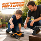 🏎️💨 Voiture RC Tout-Terrain – Haute Vitesse, 4 Roues Motrices et Phares LED