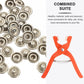 🔘 PROMO LIMITÉE -50% ✨ Kit Boutons-Pression Sans Couture — Fixez en Quelques Secondes