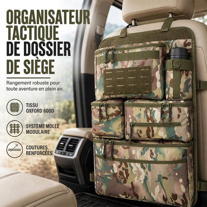 🚙 PROMO LIMITÉE -50% 🧰 Organisateur de Dossier de Siège — Multi-Poches & Modulable