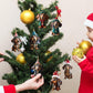 ⏳🔥50 % DE RÉDUCTION POUR UNE DURÉE LIMITÉE ! ⏰🎄 Décorations de sapin de Noël en forme de chiot 🐕🎁
