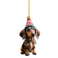 ⏳🔥50 % DE RÉDUCTION POUR UNE DURÉE LIMITÉE ! ⏰🎄 Décorations de sapin de Noël en forme de chiot 🐕🎁