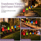💎 PROMO LIMITÉE -50% 🌟 Lampes Solaires 5-en-1 à Facettes Diamant — Déco Jardin & Fêtes