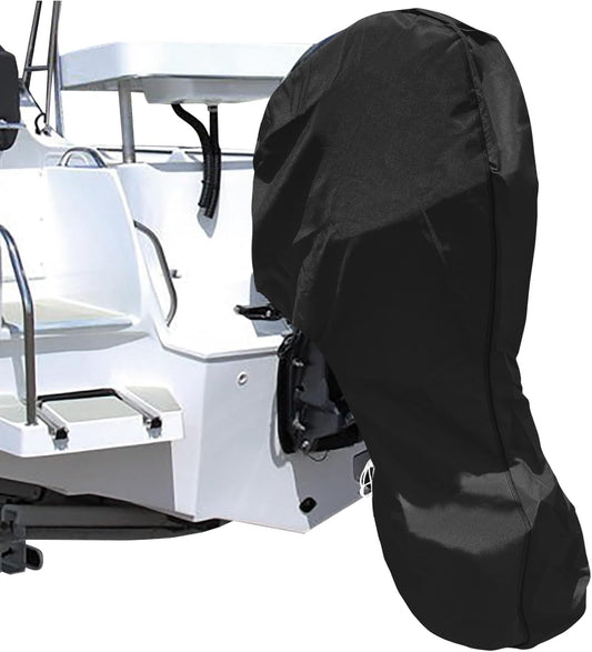 🚤 PROMO -50% 🌧️ Housse de Moteur Hors-Bord Oxford 420D — Protection Intégrale ✨