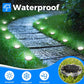 ☀️ Promo Flash -50% ✨ Spots Solaires Encastrables Inox 304 — 8 LED & IP65, Lot de 4 🌿