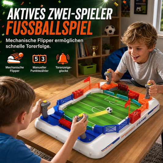 50% de Réduction – Jeu de Baby-Foot de Table Interactif 2 Joueurs