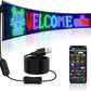 💡 Offre Limitée ✨ Écran LED Flexible Bluetooth pour Véhicules — USB & Contrôle App 🌈