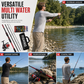 🎣 Promo Flash -50% ✨ Canne à Pêche 4 Brins en Fibre de Verre — Moulinet & Leurres 🎒