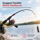 🎣 Promo Flash -50% ✨ Canne à Pêche 4 Brins en Fibre de Verre — Moulinet & Leurres 🎒