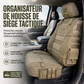 🎉 Promo –50% ! 🚗 Housse de Siège Tactique avec Poches de Rangement – Siège Plus Propre, Équipement à Portée de Main ✨