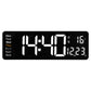 🎉 Soldes 2026 — Plus de 31 000 vendus ! 💞 Horloge numérique auto Grande horloge numérique avec température, date, heure d'été automatique, lumière de nuit, Dimmer de luminosité automatique