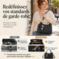👜 PROMO LIMITÉE 50% DE RÉDUCTION ! ✨ Sac à Main Femme – Coutures en V, Cuir PU, 8 Couleurs 🌸