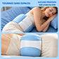 Oreiller ergonomique de soutien lombaire enveloppant